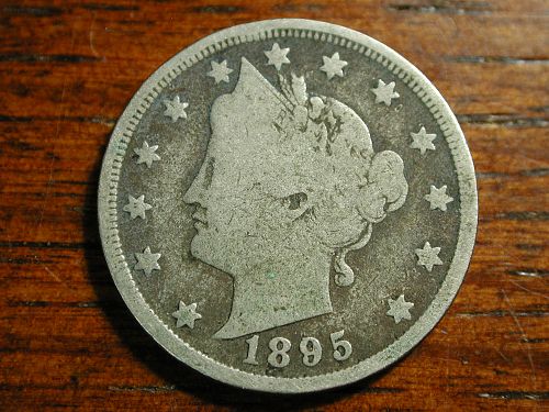 1895 Liberty V Nickel NICE