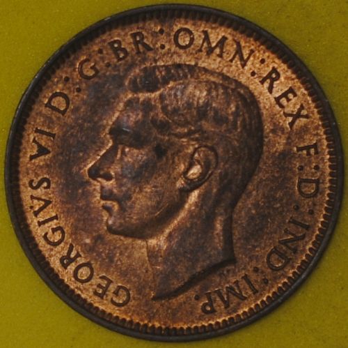 1940 Great Britain Farthing UNC