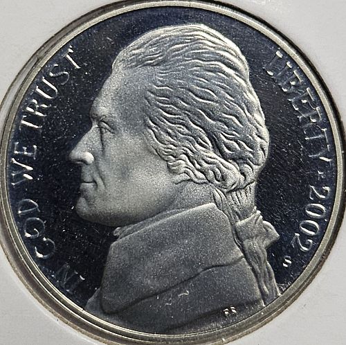 Jefferson Nickel 2002-S Proof
