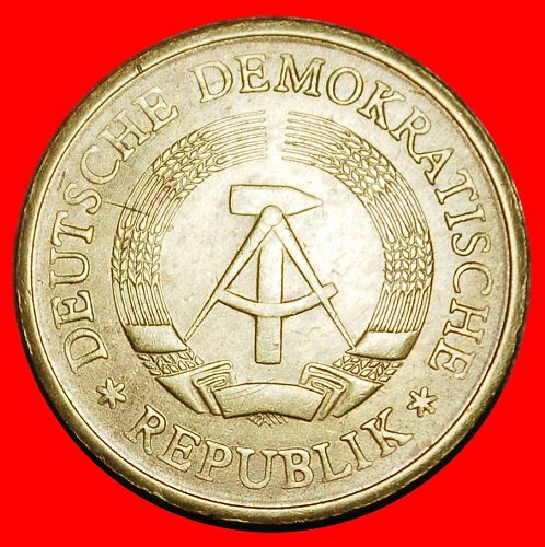 Ⰶ COMMUNISM (1958-1990): GERMANY ★ 20 PFENNIGS 1971! DIES 1+A!