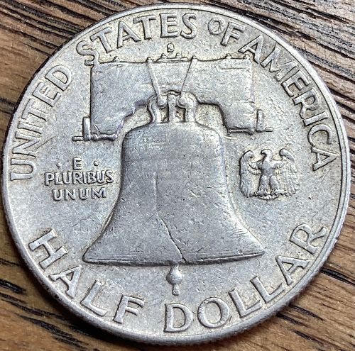 1949S Franklin half in VERY FINE condition
