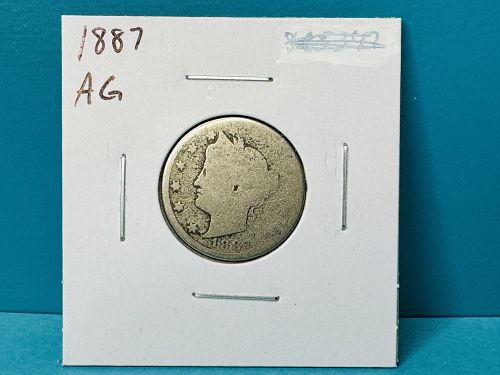 1887-P Liberty V Nickel