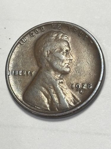1928 S Lincoln Wheat Cent Small Cents