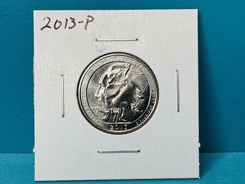 2013-P Mount Rushmore America The Beautiful Quarters