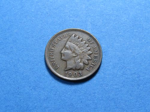 1903 INDIAN HEAD CENT (FULL LIBERTY) COMB SHIP ~ LOT H340
