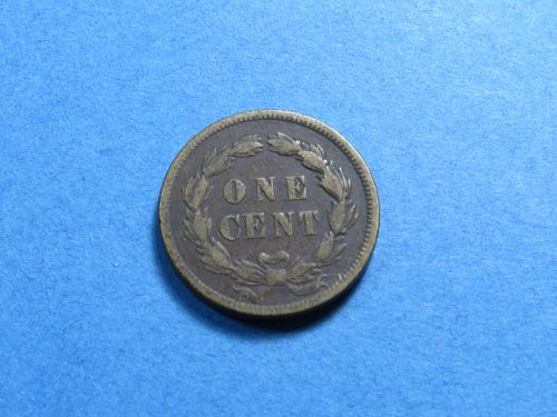 1859  INDIAN HEAD CENT (VERY NICE COIN) COMB SHIP ~ LOT H393