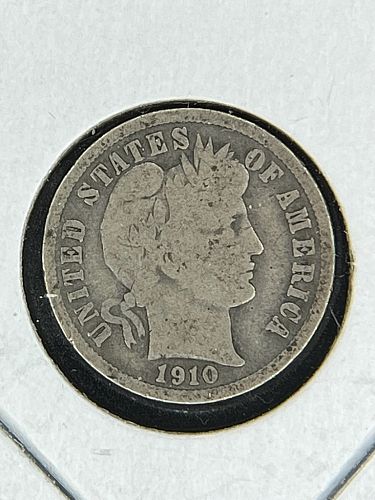 1910-P Barber Dime