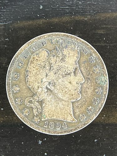 1894-O Barber Half Dollar