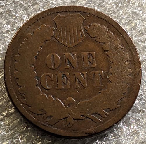 1872 Indian Head Cent