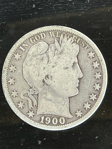 1900-P Barber Half Dollar