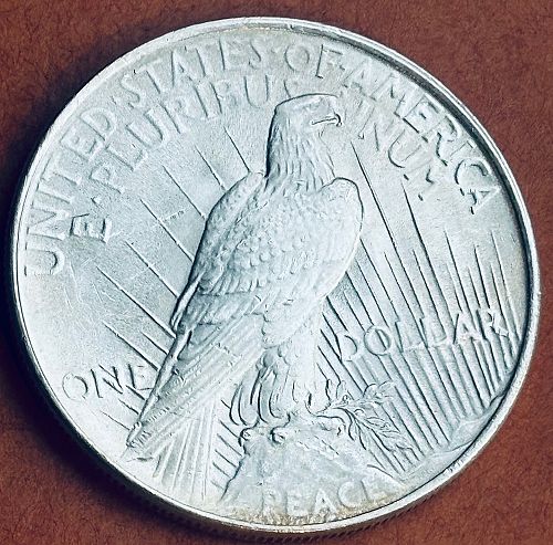 1922 BU Peace Dollar