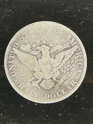 1901-S Barber Half Dollar