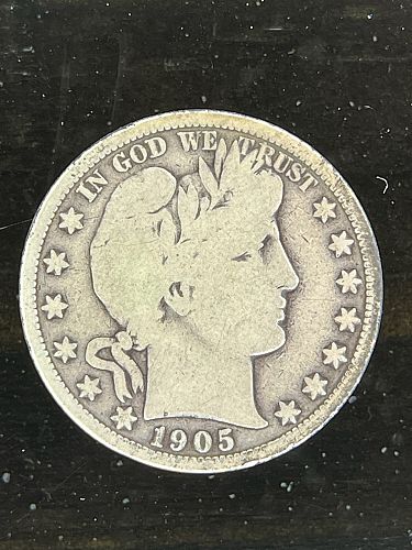 1905-P Barber Half Dollar
