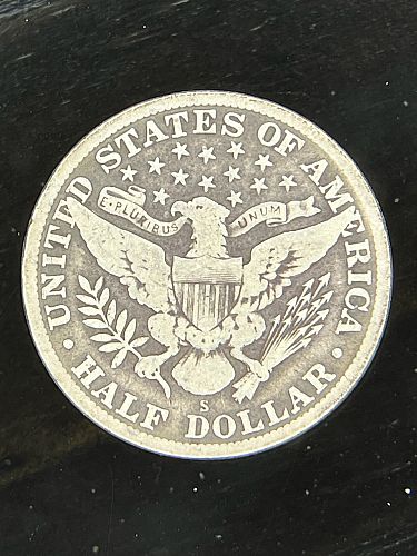 1913-S Barber Half Dollar