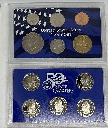 2004-S US Mint Proof Set, OGP, COA