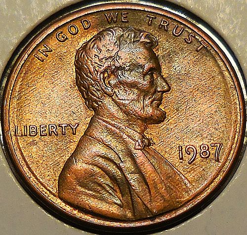 ✅1987-P Lincoln Cent Error Coin✅