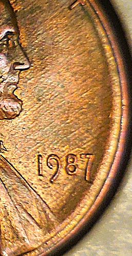 ✅1987-P Lincoln Cent Error Coin✅