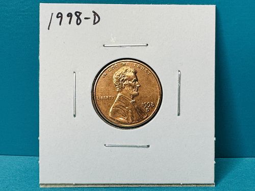 1998-D Lincoln Memorial Cent