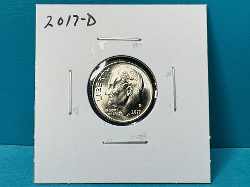 2017-D Roosevelt Dime