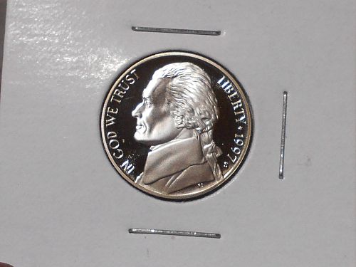 1997 S Proof Jefferson nickel