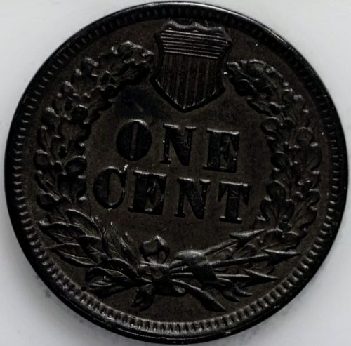 ☆ 1897 Indian Head Cent Penny • Full Liberty/Necklace/Diamonds • BN • UNC
