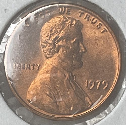 1979-P Lincoln Memorial Cent &bull; Brilliant Uncirculated