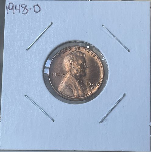 1948-D Lincoln Wheat Cent &bull; Brilliant Uncirculated