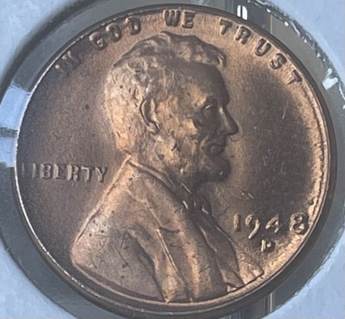1948-D Lincoln Wheat Cent &bull; Brilliant Uncirculated