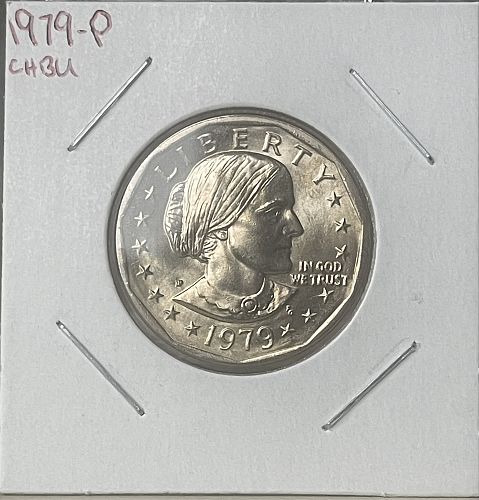 1979-P Susan B Anthony Brilliant Uncirculated US Clad Dollar