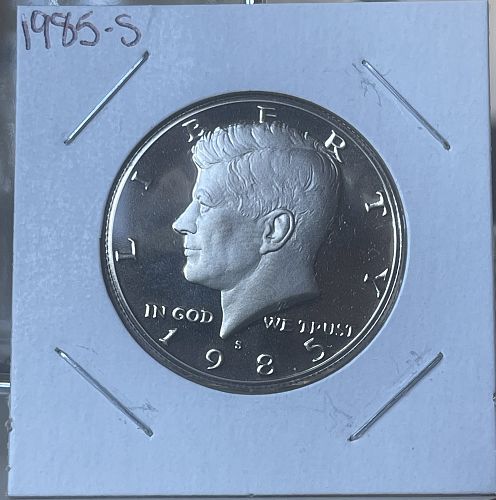 1985-S Kennedy Clad Proof Half Dollar • Cameo Proof Direct from MPS