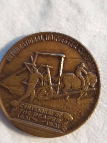 1931 International Harvester Centennial Medal
