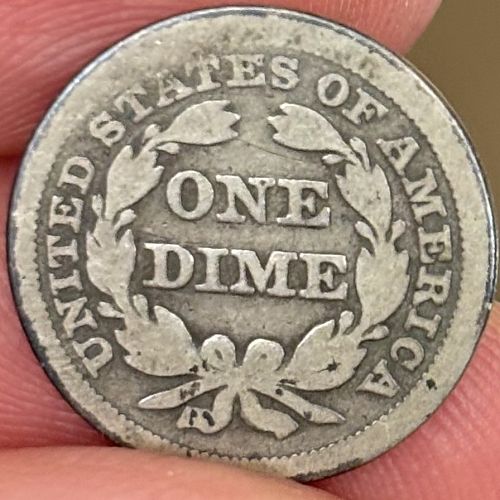 1855 Seated Liberty 🗽 Dime
