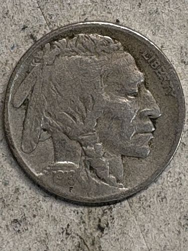 1919-D Buffalo Nickel F