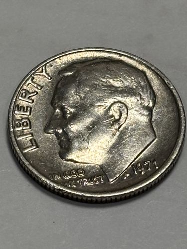1971 P Roosevelt Dimes
