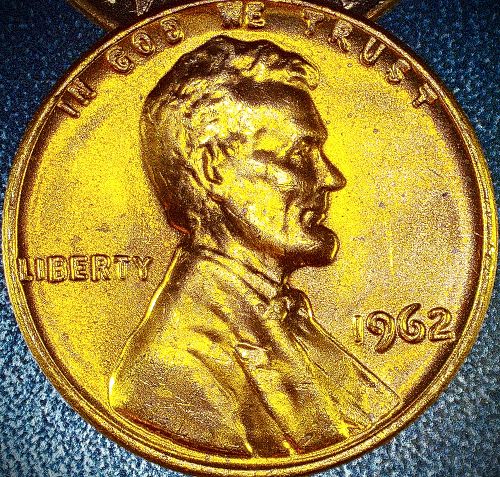 1962 P Lincoln Memorial Cent Gem BU Red