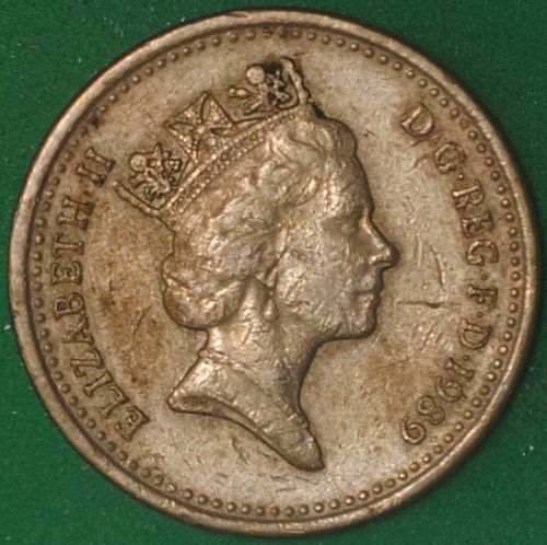 1989 Great Britain Pound VF