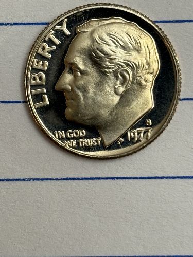 1977 S Roosevelt Dimes Proof