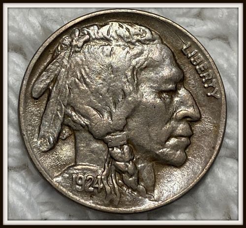 1924-P Buffalo 5C Nickel (XF+)