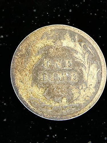 1892-P Barber Dime