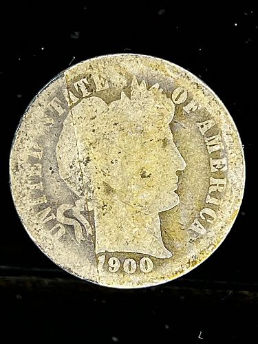 1900-S Barber Dime