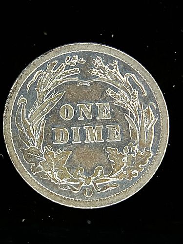 1902-O Barber Dime