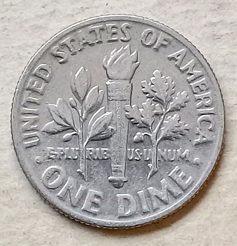 1970 Roosevelt Dime • Proof Die Reverse of 1968 • FS 901 • XF