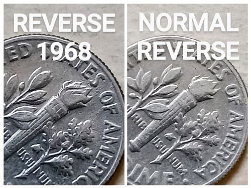1970 Roosevelt Dime • Proof Die Reverse of 1968 • FS 901 • XF