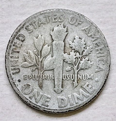 1946 Roosevelt Dime • .900 Silver • Avg Circulated  *rd461