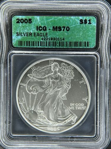 2005 American Silver Eagle