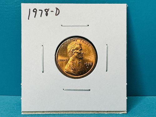 1978-D Lincoln Memorial Cent