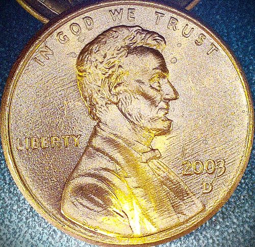 2003 D Lincoln Memorial Cent  Gem BU Red