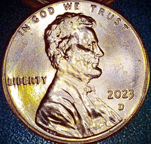 2023 D Lincoln Shield Cent Gem BU Red