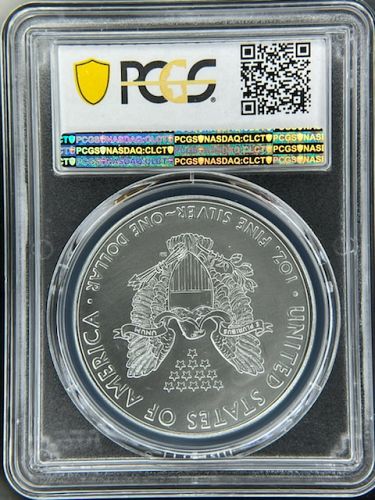 2020-P American Silver Eagle - Emergency Issue Struck at Philadelphia