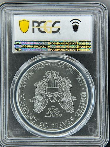 2021-S American Silver Eagle - T1 Emergency Issue Struck at San Francisco